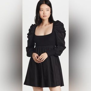 En Saison Combination Ruched Dress